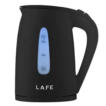 Sähköinen vedenkeitin LAFE 1,7 l 2200 W musta