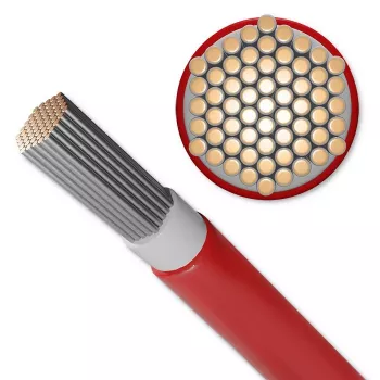 Aurinkokaapeli QOLTEC 53852 6 mm², 100 m rulla, punainen