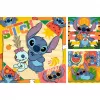 Lastenpalapeli Ravensburger Disney Stitch — 3 x 49 palaa, lapsille sopiva