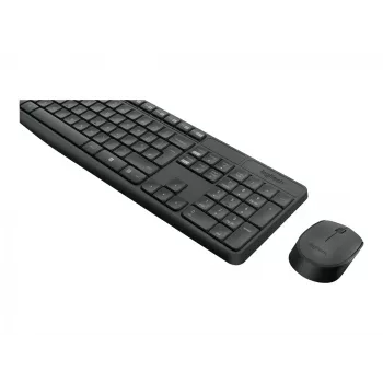Logitech näppäimistö MK235 langaton näppäimistö+hiiri harmaa CZ