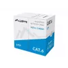 LANBERG verkkokaapeli Cat6 U/UTP LCU6-11CU-0305-S, 305 m, 23 AWG, harmaa, HDPE-vaippa