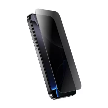 Karkaistu tietosuojalasi Crong iPhone 16 Pro — heijastamaton, naarmuuntumaton