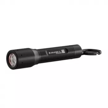 Avaimenperälamppu Ledlenser P3 musta — kompakti alumiininen LED-lamppu, AAA, jopa 130 lm, IP54, 3 tehotasoa