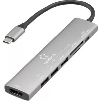 Renkforce USB-C-telakointiasema RF-DKS-907 sopii merkkitelakointiasemille universaali (RF-6797970)