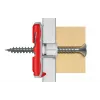 Fischer 537258 ruuvitulppa / seinätulppa 50 kpl ruuvi- ja tulppasarja 50 mm