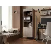 Cama 3 ALMERA hylly 60x42x185 pähkinä/cashmere