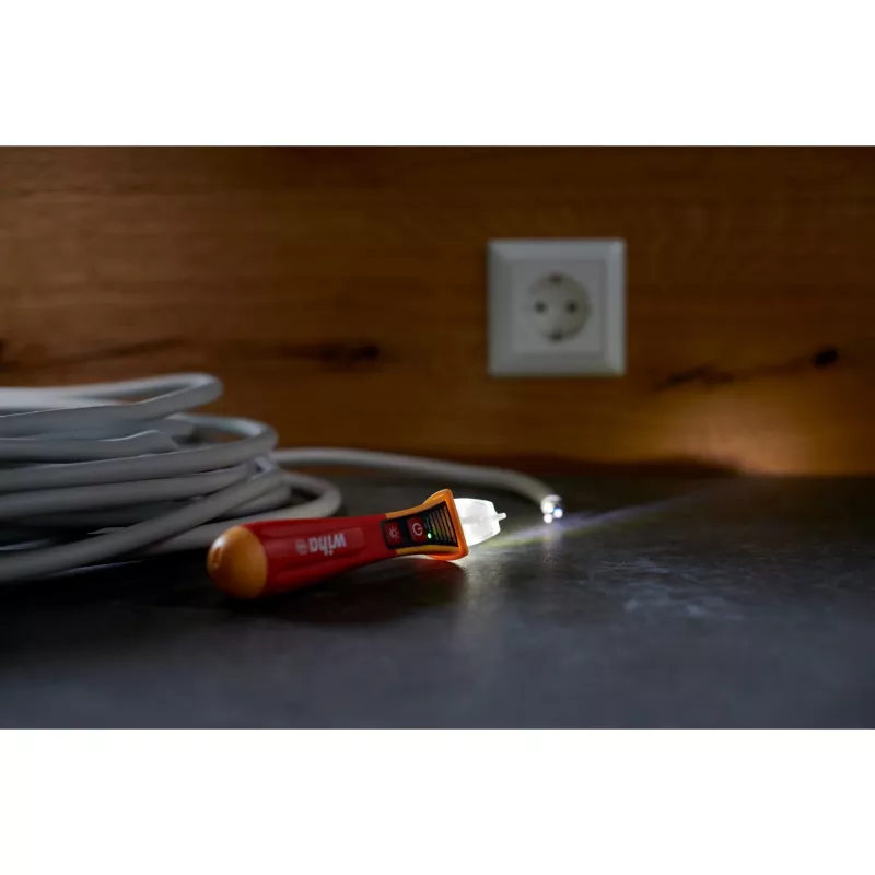 Wiha SB 255-13 Volt Detector jännitetunnistin, kosketukseton, yksinapainen, 12–1000 V AC (43797)