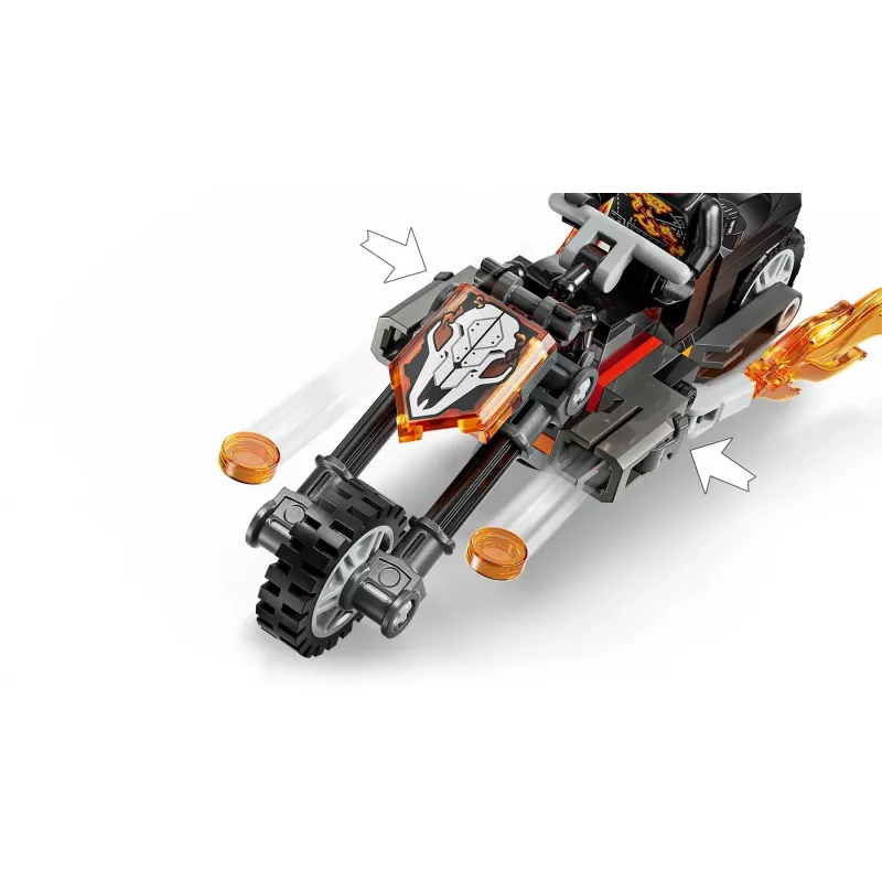 LEGO MARVEL 76335 Spider-Man vs. Ghost Rider moottoripyörä
