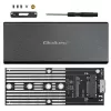 M.2 SATA SSD-kotelo QOLTEC 51854 USB 3.0 työkaluton