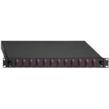 Kuitu-patch-paneeli Rutenbeck 2280300240 LC Duplex MM 24 porttia 1U (48,3 cm)