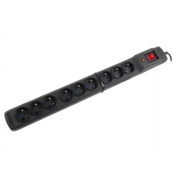 Ylijännitesuoja Armac M9/15/CZ musta 9 AC-pistorasiaa 250V 1,5m