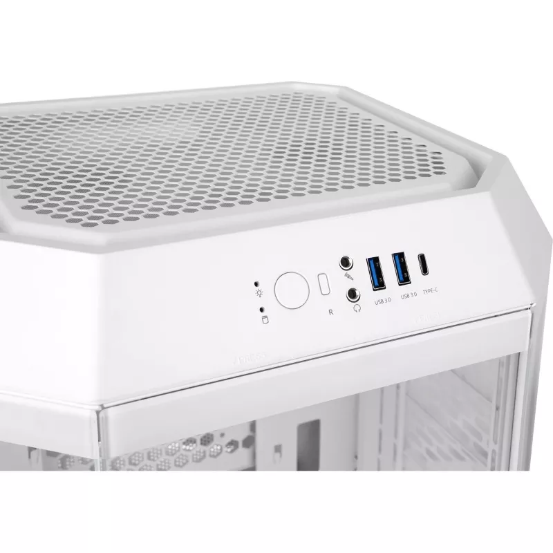 PC-kotelo Thermaltake The Tower 250 Snow Mini Tower valkoinen