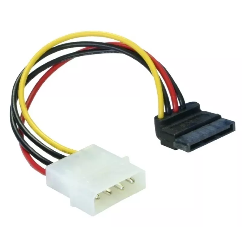 Virtakaapeli SATA HDD 4-pin pistoke kulmamalli DeLOCK 60101