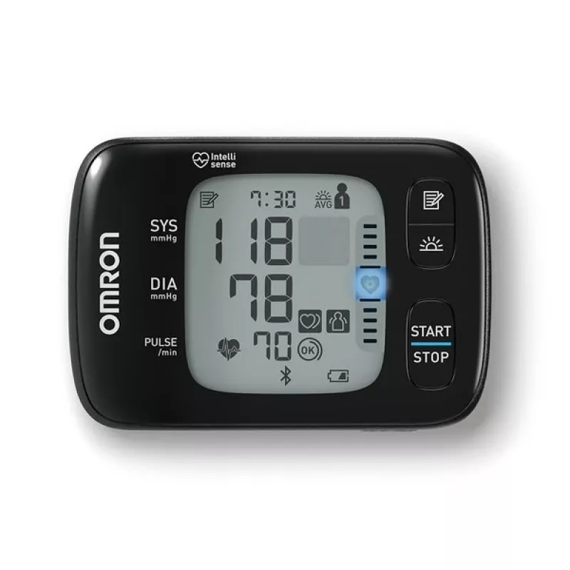 Omron RS7 Intelli IT ranneverenpainemittari automaattinen 2 käyttäjää