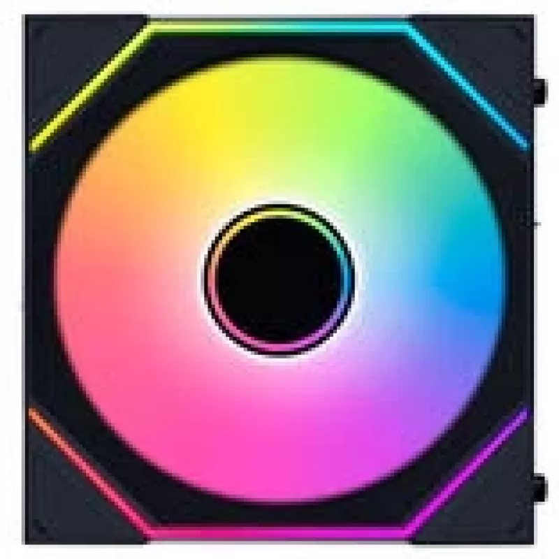 LIAN LI UNI FAN SL Wireless 120 mm ARGB 3 kpl:n pakkaus musta