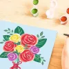 Ravensburger CreArt -maalaussarja – Rosenbouquet, maalaa numeroilla -sarja (malli 25520)