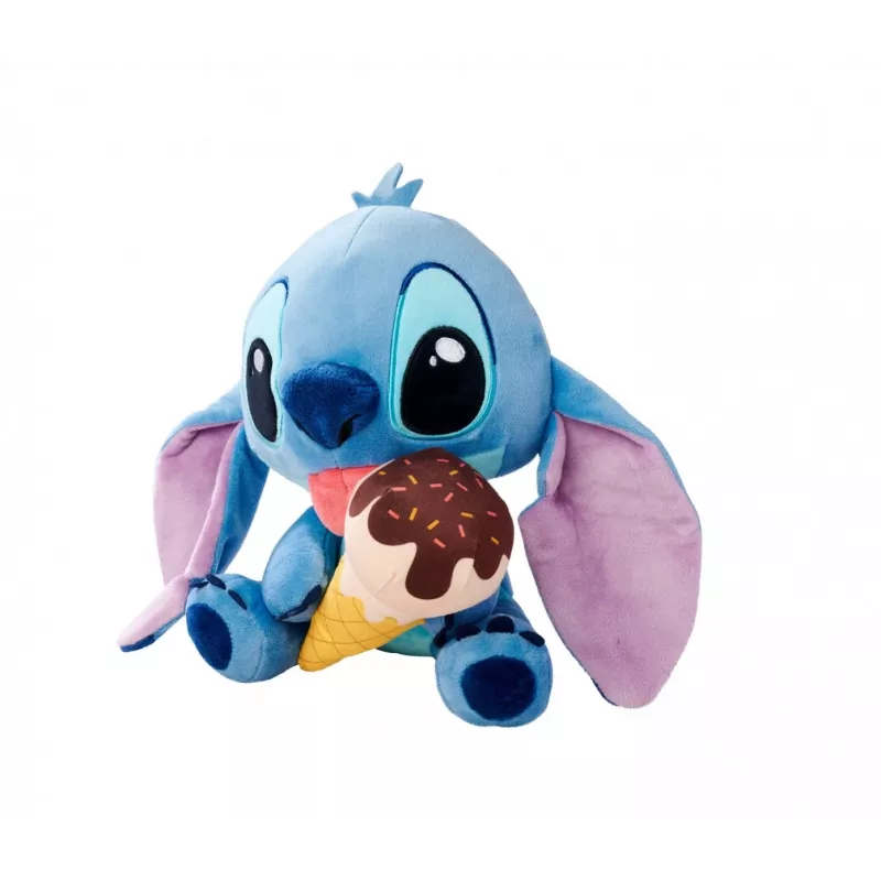 Pehmolelu SIMBA Mascot Stitch jäätelö 25 cm, alkuperäinen pehmeä hahmohahmo