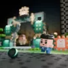 MARIOINEX Mini Waffle City pankkiryöstö rakennuspalikat, 148 osaa
