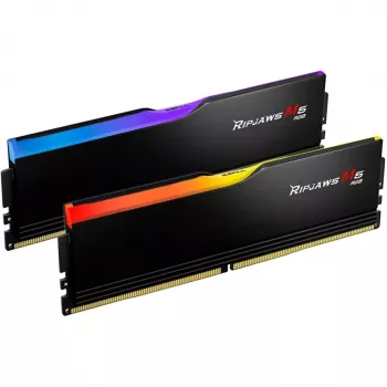 DIMM 32 GB DDR5-6000, muisti musta, F5-6000J2836G16GX2-RM5RK, Ripjaws M5 RGB, INTEL XMP