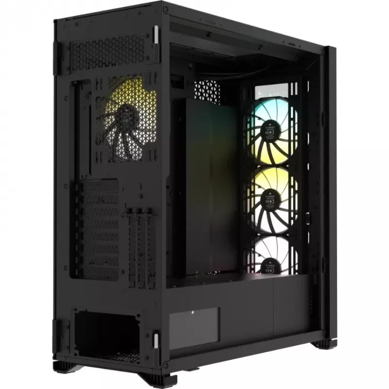 PC-kotelo Corsair iCUE 7000X RGB Full Tower musta