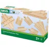 BRIO 33307 rautatiekiskosarja – 11 puuosaa laajennukseen