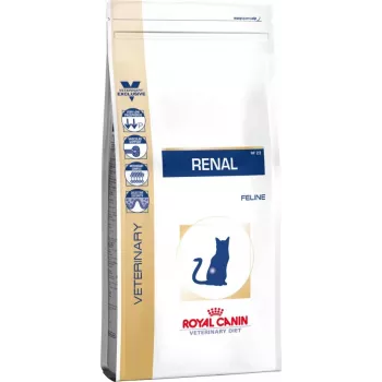 Kuivaruoka kissoille Royal Canin Renal Adult 2 kg — siipikarjan makuinen, 23 % proteiinia, 17 % rasvaa