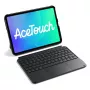 Folio-näppäimistökotelo Inateck KB04122 11 tuuman iPadille — QWERTZ-asettelu, Bluetooth, 500 mAh akku, 450 g