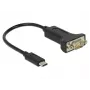 Sarjakaapeli DeLOCK 63908 musta 0,15 m DB-9