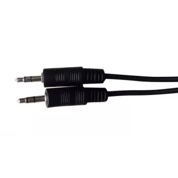 Microconnect AUDLL1 audiokaapeli 1 m 3,5 mm musta