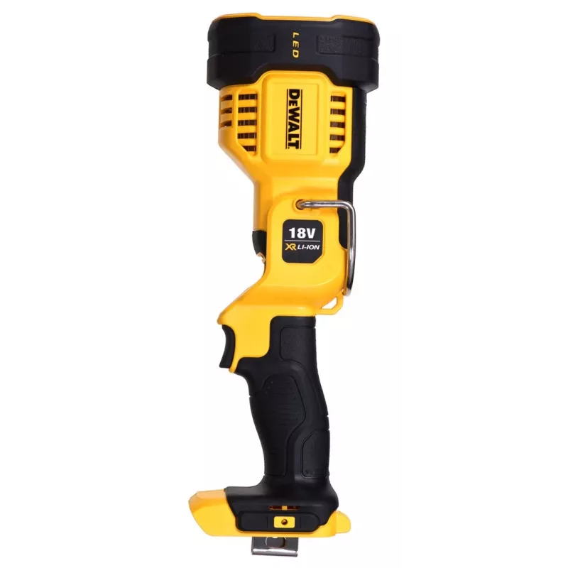Riippuvalaisin DeWalt DCL043-XJ, LED 1000 lm, 3 valonlähdettä, 90° valokeila, keltainen/musta