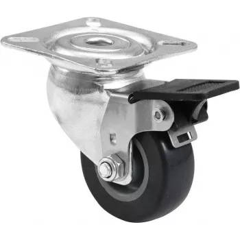 Ohjauspyörä 50 mm Roadinger 30004016 harmaa jarrulla