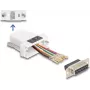 DeLOCK D-Sub 15-pin liitin naar RJ45-liitin asennussarja valkoinen VGA RJ-45