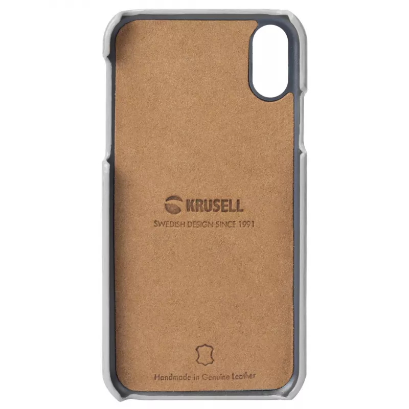 Suojakotelo Krusell Sunne iPhone XR Vintage harmaa