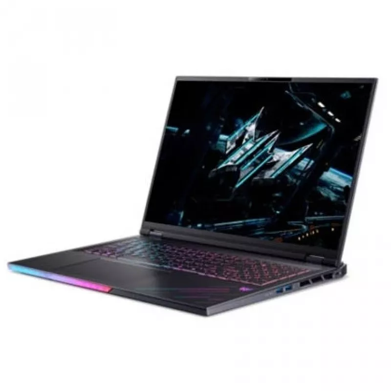 Acer Predator Helios 18 AI PH18-73-97HV pelikannettava 18" WQXGA Mini LED, Intel Core Ultra 9 275HX, 32 GB RAM, 2x 1 TB SSD, GeForce RTX 5080, Windows 11, musta