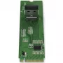 ICY DOCK - M.2 NVMe PCIe 4.0 SSD 1 x SlimSAS 4i -sovittimeen Redriverillä