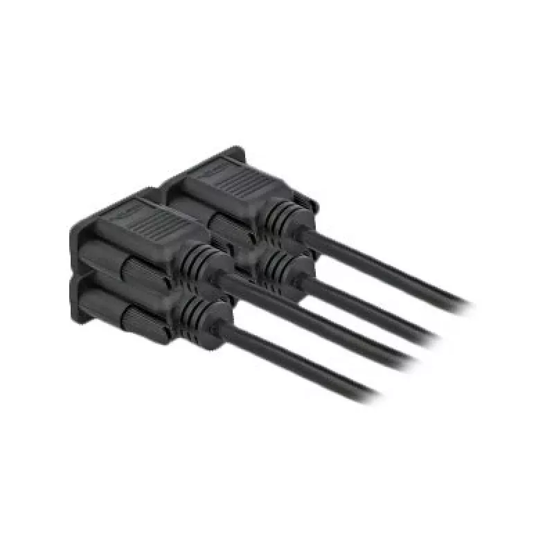 Sarjaporttikaapeli DeLOCK 86604 musta 10 m RS-232 Sub-D9