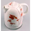 Feel-Maestro MR-066-RED FLOWERS vedenkeitin 1,5 L 1200 W punainen, valkoinen