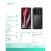 Oukitel WP300 5G älypuhelin, 6,8 tuumaa, 12 Gt RAM, 512 Gt, 16000 mAh, IP69K, Android 15, musta