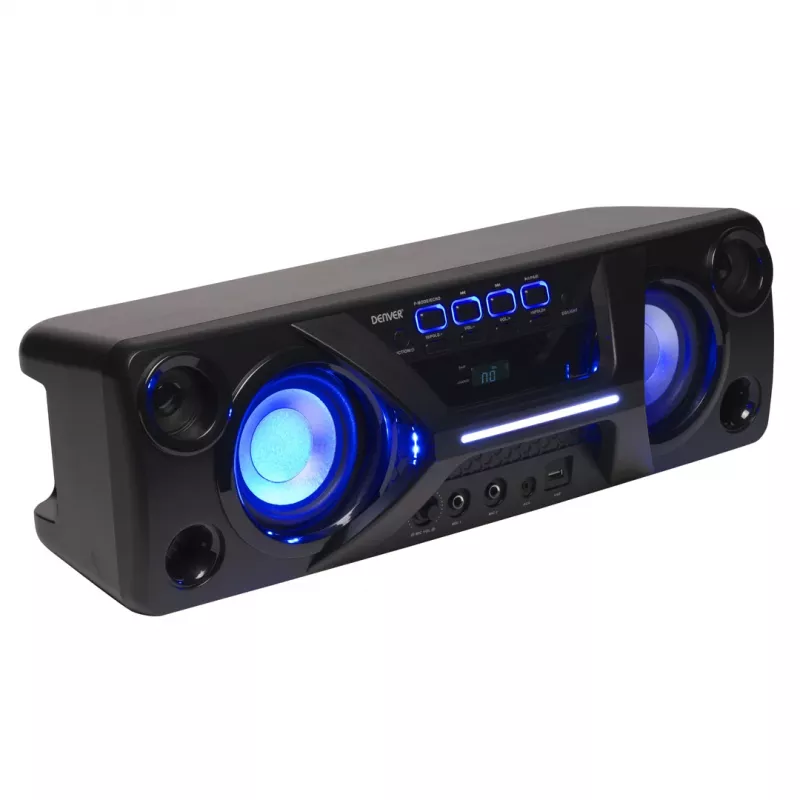 Denver BTB-410NR stereo kannettava kaiutin musta