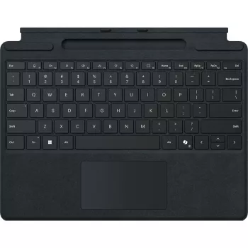 Microsoft Surface Pro näppäimistö QWERTZ saksa kynäsäilytyksellä musta