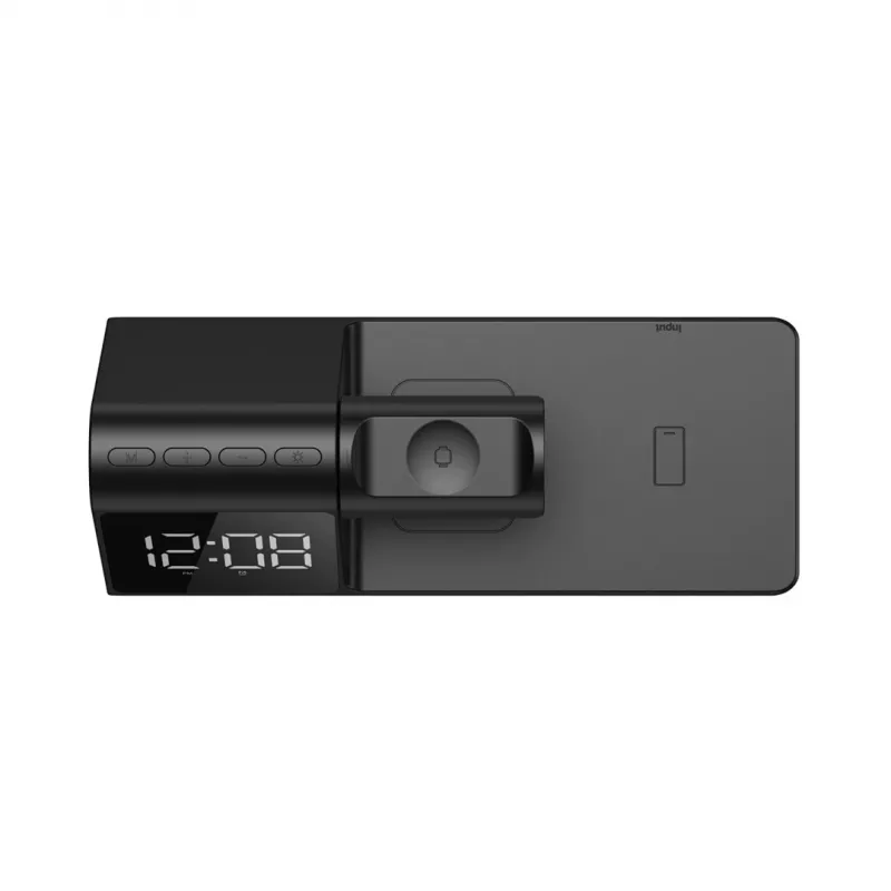Havit W3042 - 3-in-1 langaton latausteline, musta