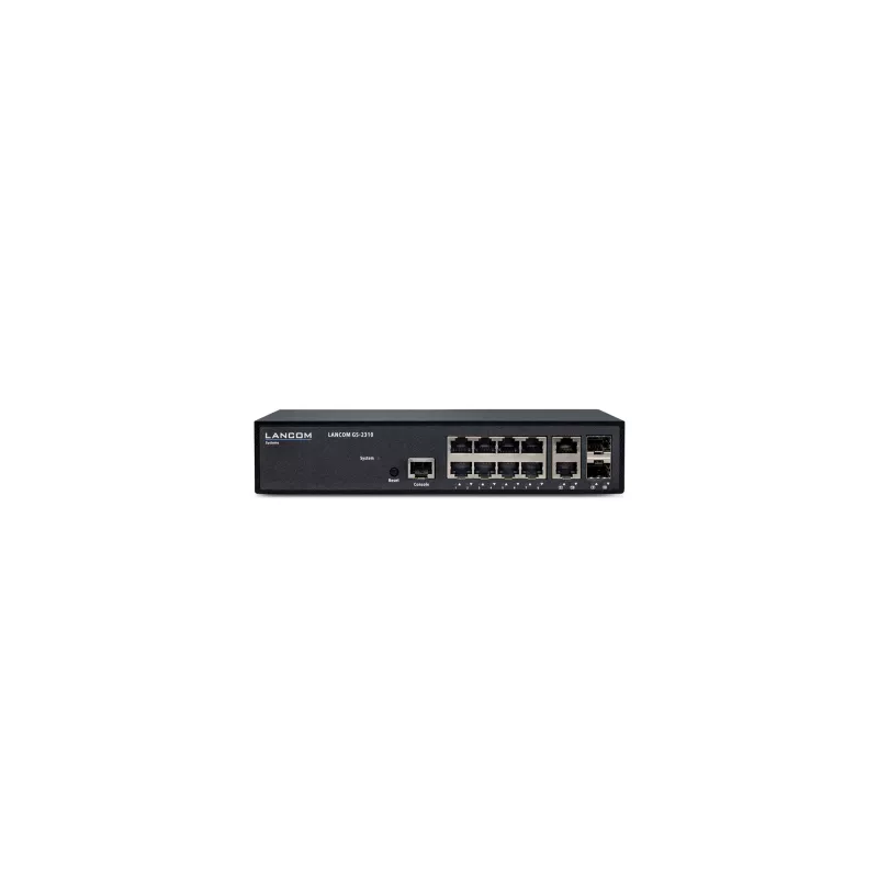 LANCOM GS-2310 hallittava L2 Gigabit Ethernet (10/100/1000) 1U musta