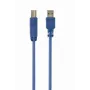 Gembird - USB-kaapeli - USB Type-A (uros) USB Type-B (uros) - USB 3.0 - 1,8 m - valettu - sininen
