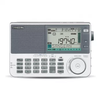 Kannettava radio Sangean ATS-909 X2 — valkoinen — AM FM SW digitaalinen viritin