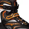 Inline-rullaluistimet Nils Extreme NA1060S musta-oranssi koko 40