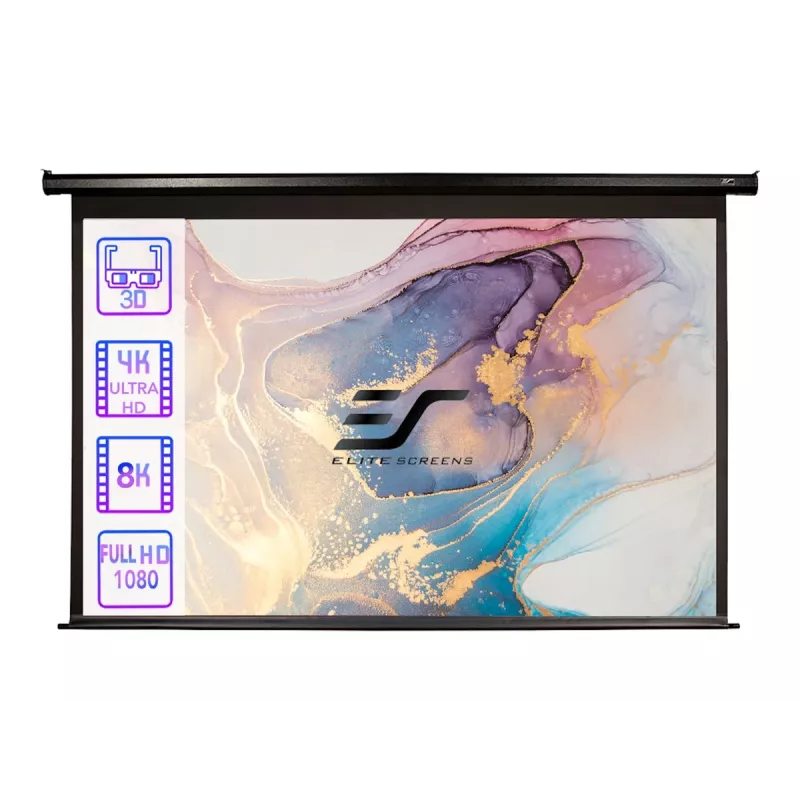 Elite Screens | Spectrum Series | Electric100H | halkaisija 100 inch | 16:9 | kuvan leveys (L) 221 cm | musta