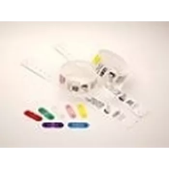 Zebra klipsit QuickClip-rannerannekkeille keltainen
