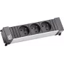 Bachmann pistorasiayksikkö Power 916.111 kehys 3xUTE/Ranska virtakaapeli 2m
