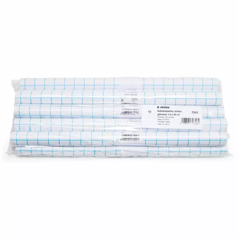 kiiltävä itseliimautuva kalvo HERMA 7002 40 cm leveys 2 m pituus