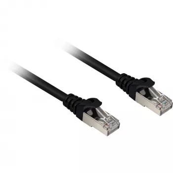 Verkkokaapeli Sharkoon Cat.6a SFTP RJ-45 Cat6a 15 m musta